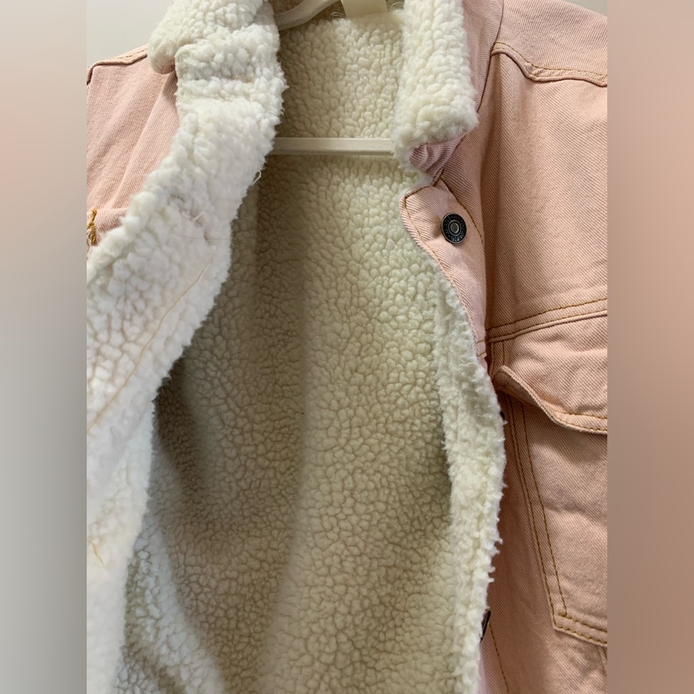 Pink button jacket with pockets - Picture 4 of 6